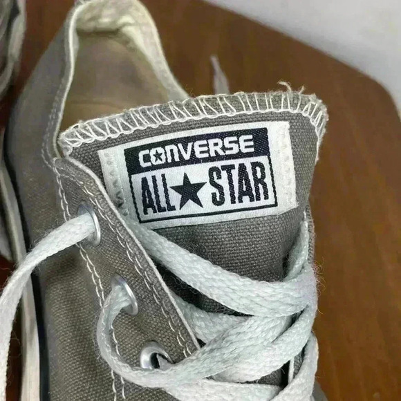 Converse All Star Chuck Taylor Gray Mems Size 5 Womens Size 7 - Picture 6 of 8